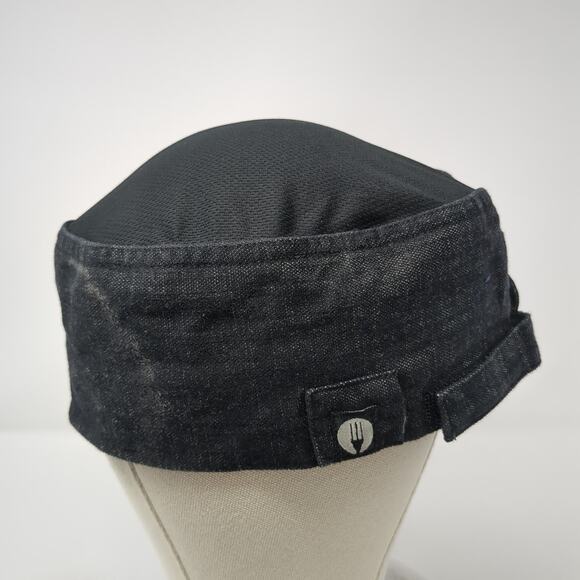 Chef Works Strapback Baseball Cap Black XL Adjustable Cool Vent - Picture 3 of 9